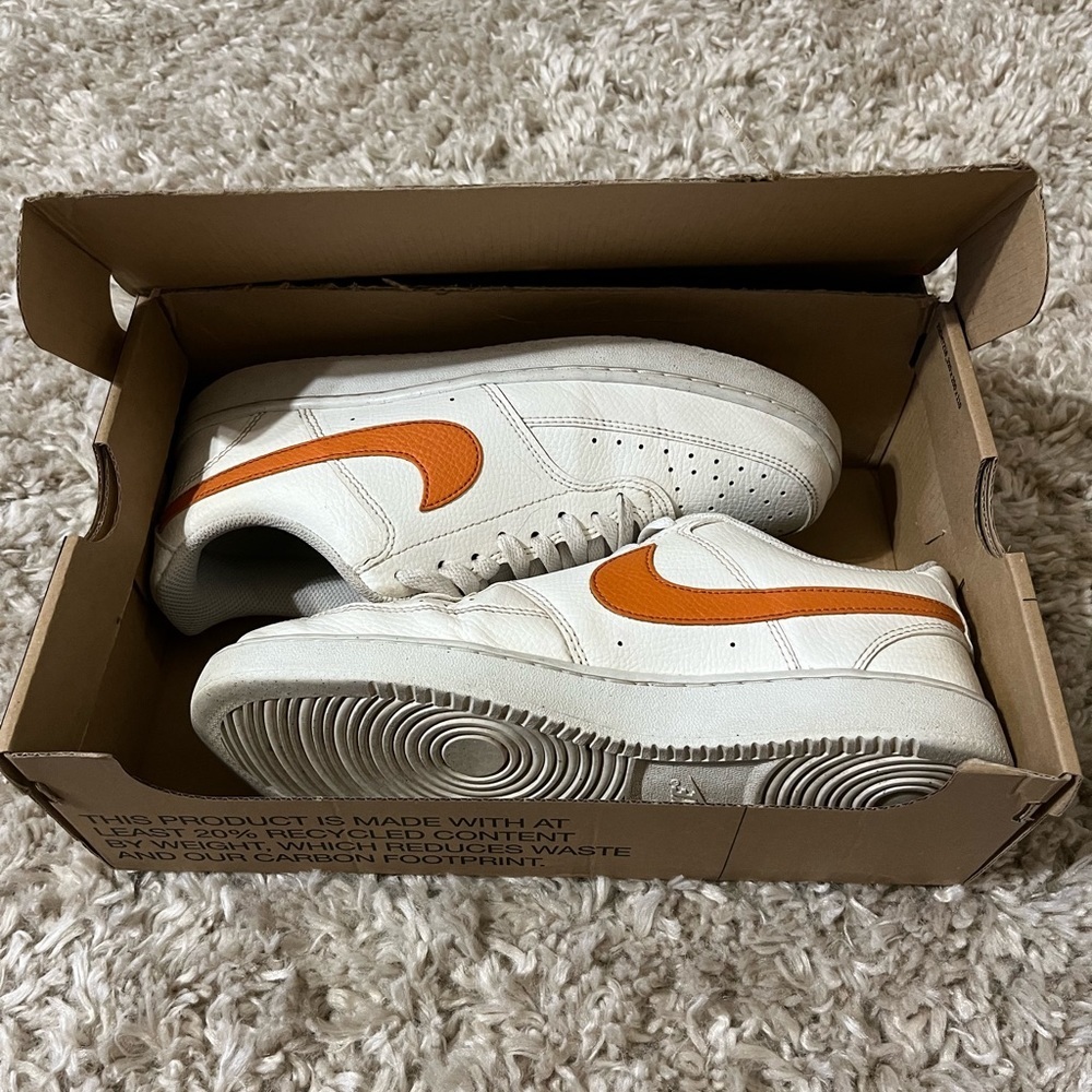 Nike Court Vision Low Next Nature ‘Sail Hot Curry’ - Picture 5 of 10